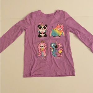 Children’s Place Llama Corn shirt